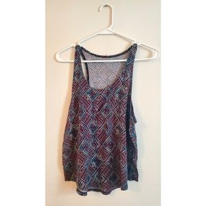 Women's Aztec print tank top